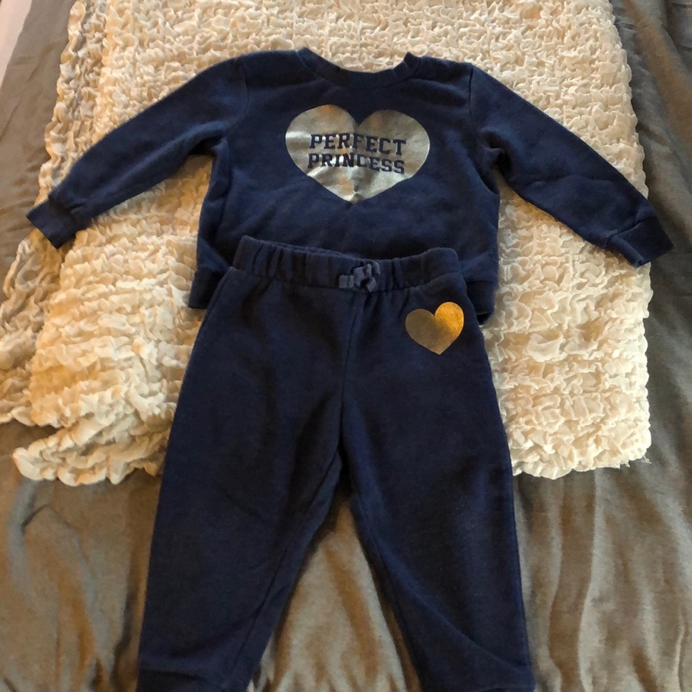The Children’s Place Matching Sweatshirt And Pants